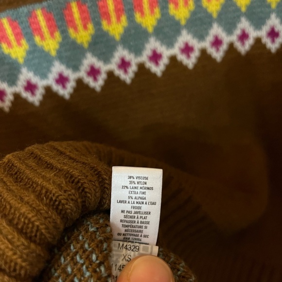 Bonobos Merino/Alpaca Wool Pattern Sweater - Picture 5 of 7